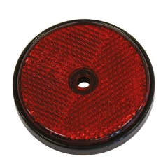 Refleks rund rød diameter 68mm 2stk(12 0413961)